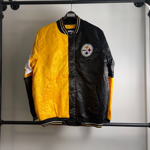 Men's Starter Pittsburgh Steelers Jacket L - Picture 1 of 2